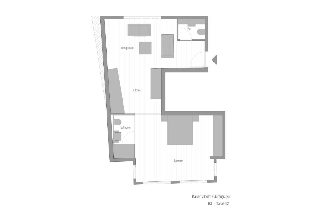 X Flats Vilhelm Apartment Istanbul Exterior photo